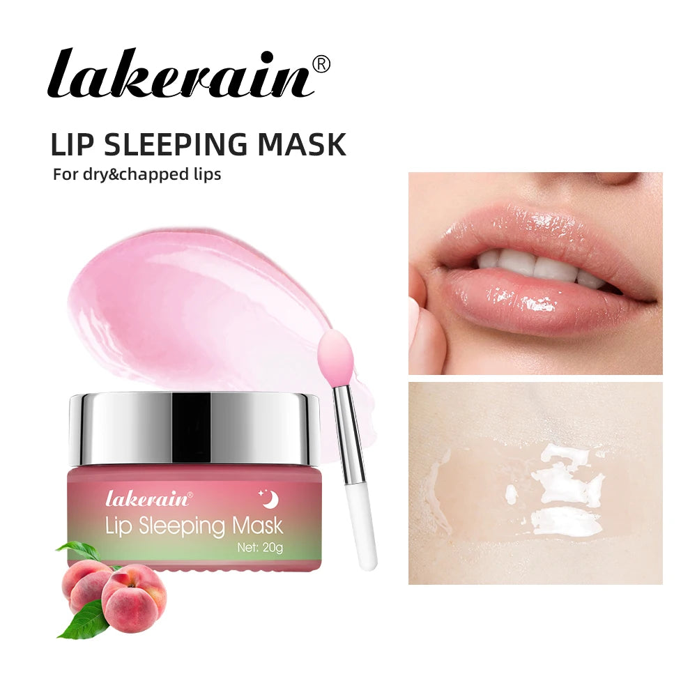 Dual-Color Hydrating Lip Sleeping Mask for Dry Lips