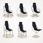 Full Body Vibrating Massage Chair Cushion with Heat