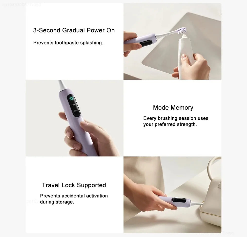 Mijia Sonic Electric Toothbrush Pro Smart Rechargeable Sonic Toothbrush