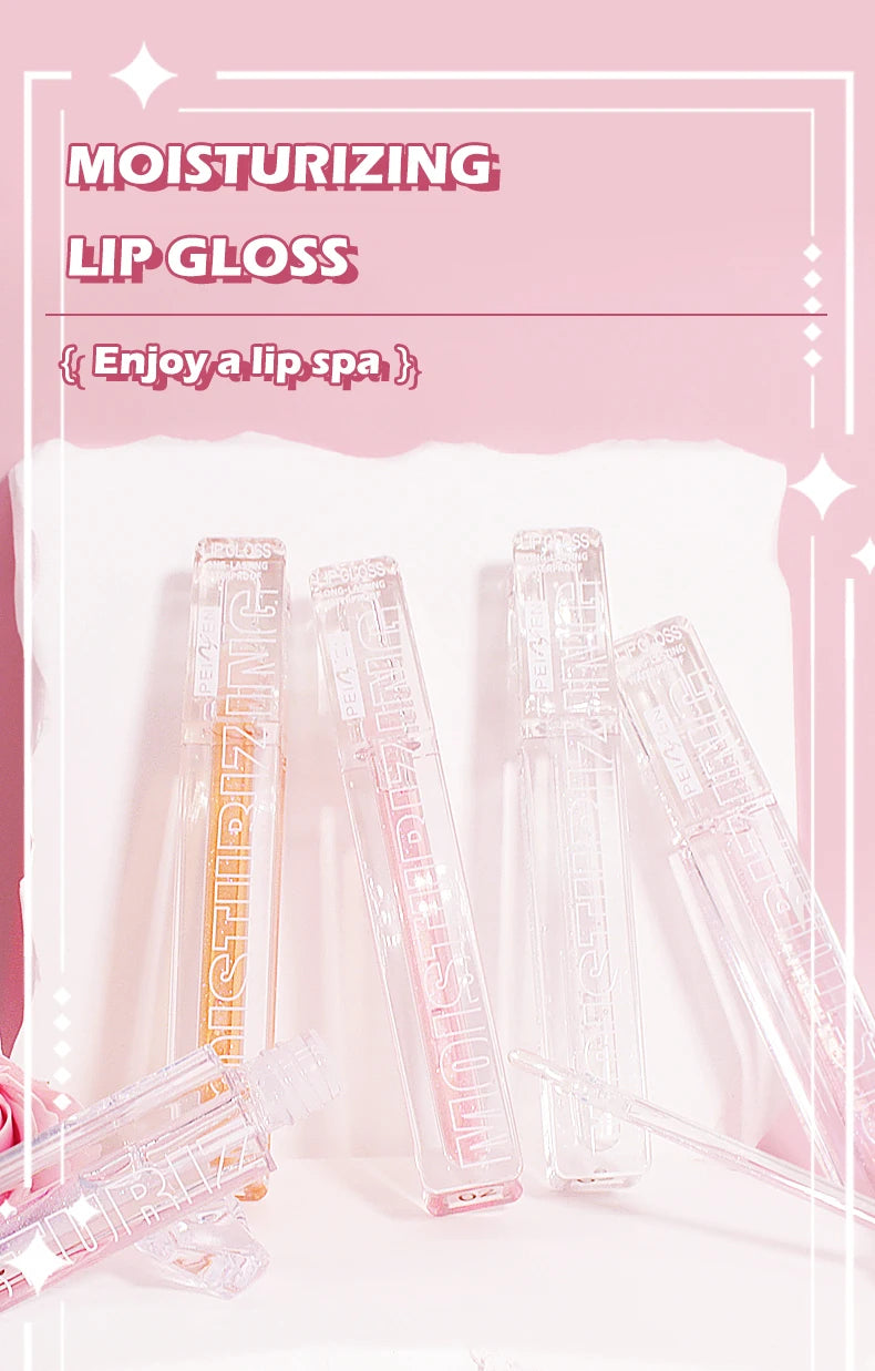 Hydrating Lip Gloss Waterproof Non-Stick Moisturizing Lip Tint - 6