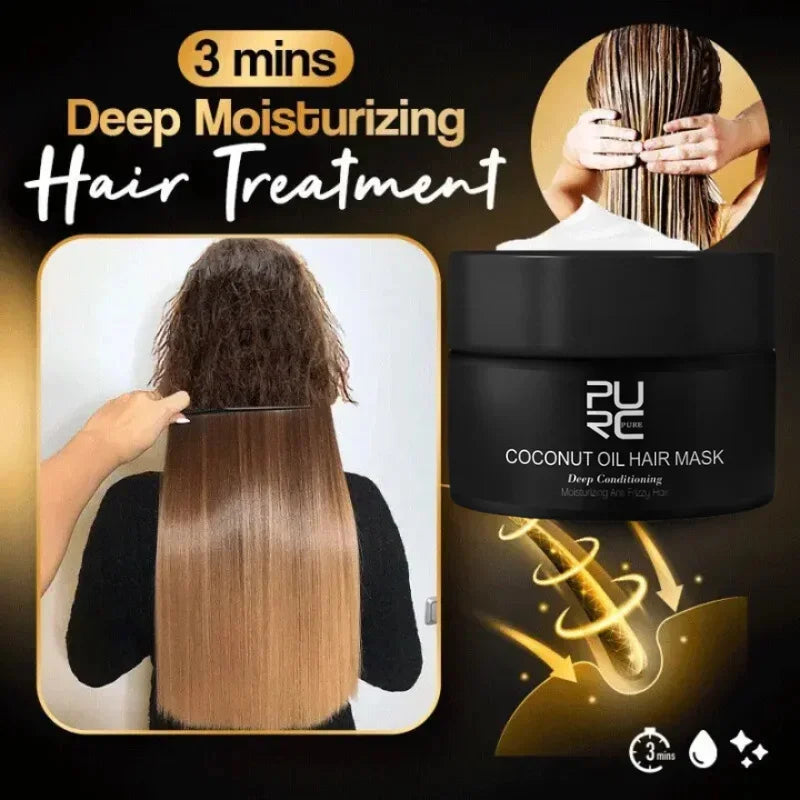Deep Repair Keratin Hair Mask for Frizzy and Damaged Hair - 4