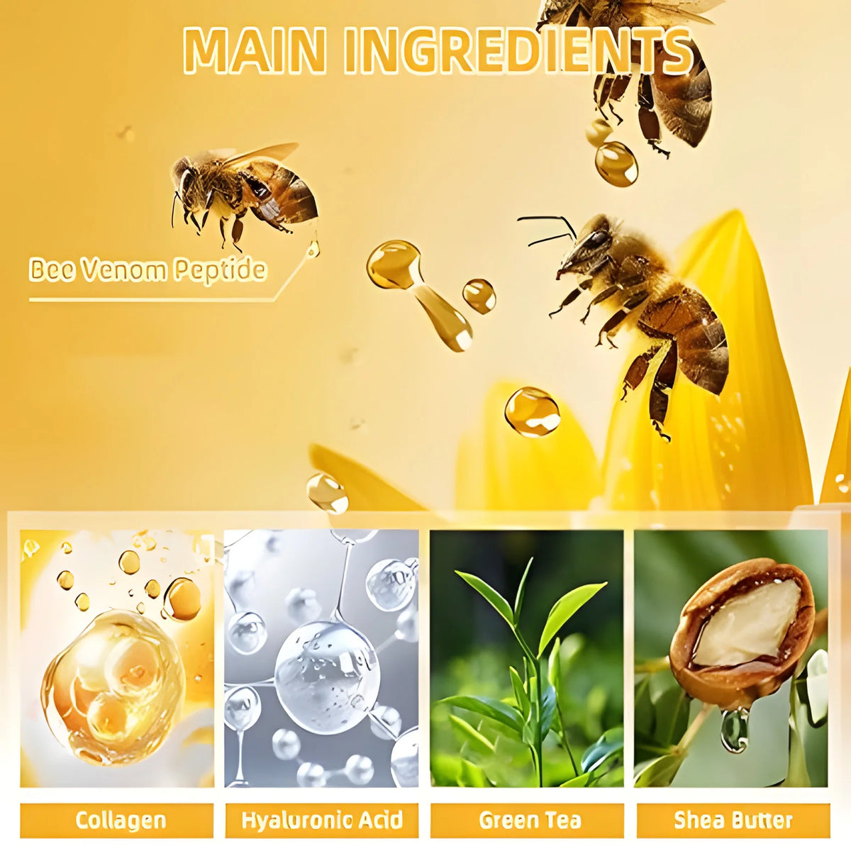 Bee Venom Firming Cream Anti Aging Moisturizing Body Lotion 150g