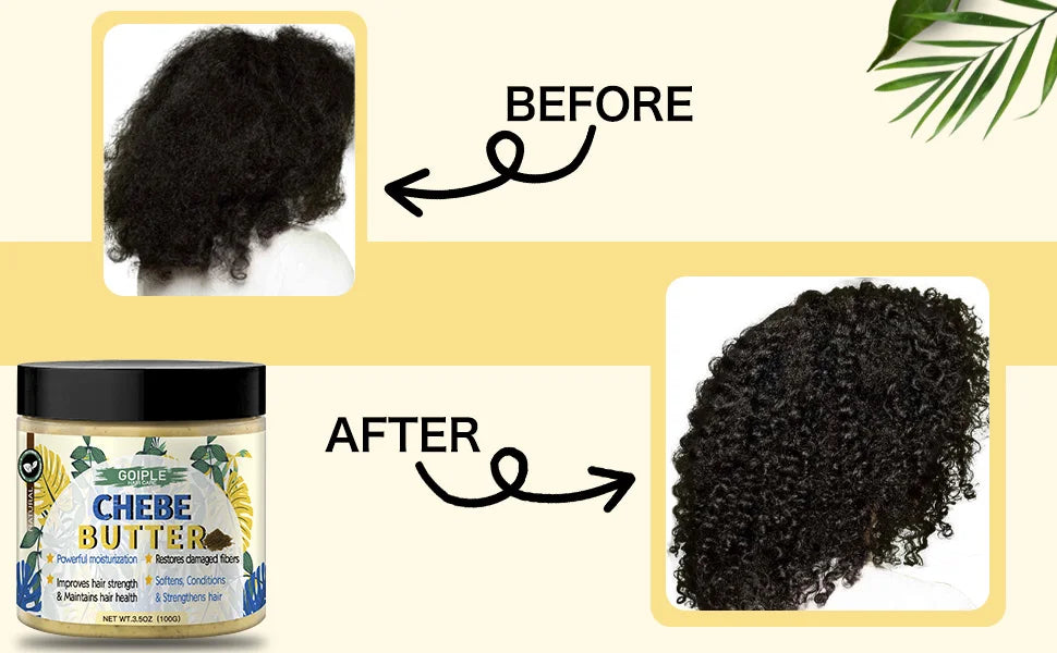 Goiple Chebe Hair Care Set Deep Nourishing Conditioner and Growth Oil