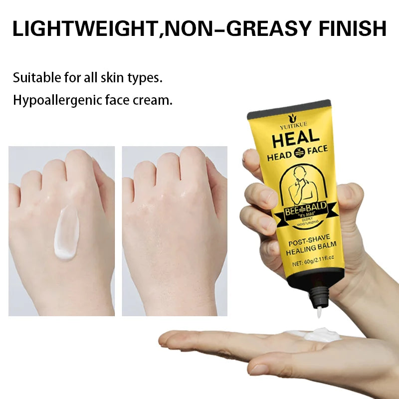 YUITIKUE Mens Post Shave Healing Balm Moisturizing Skincare Cream