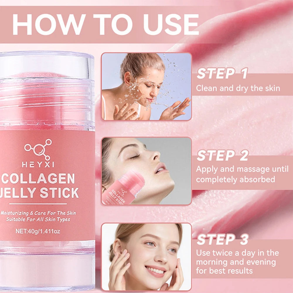 HEYXI Collagen Retinol Neck Cream Firming Moisturizing Jelly Stick