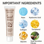 Water Ice Levin Snail Eye Cream Firming Moisturizing Treatment 20g