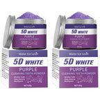 Purple Teeth Whitening Powder 50g Deep Cleaning Stain Removal