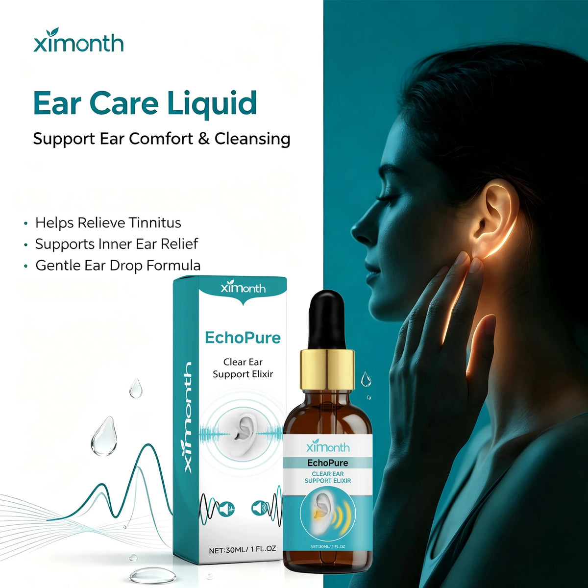 Ear Wax Removal Drops for Tinnitus and Blocked Ear Relief