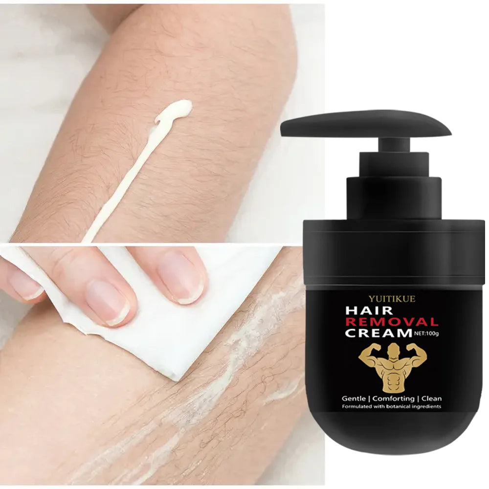 Mens Hair Removal Cream 100g Full Body Use