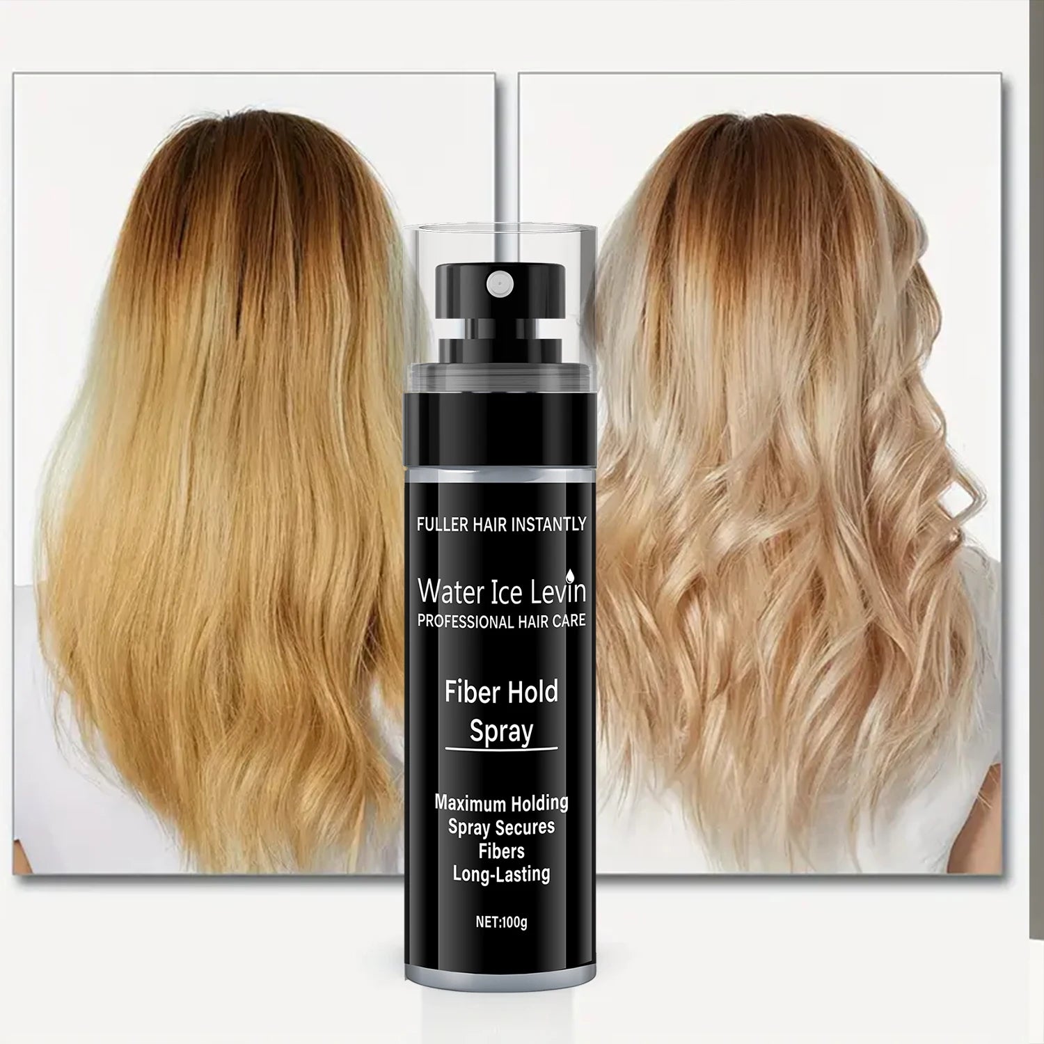 Hair Fiber Spray 100ml Natural Volumizing Texture and Holding Mist - 9