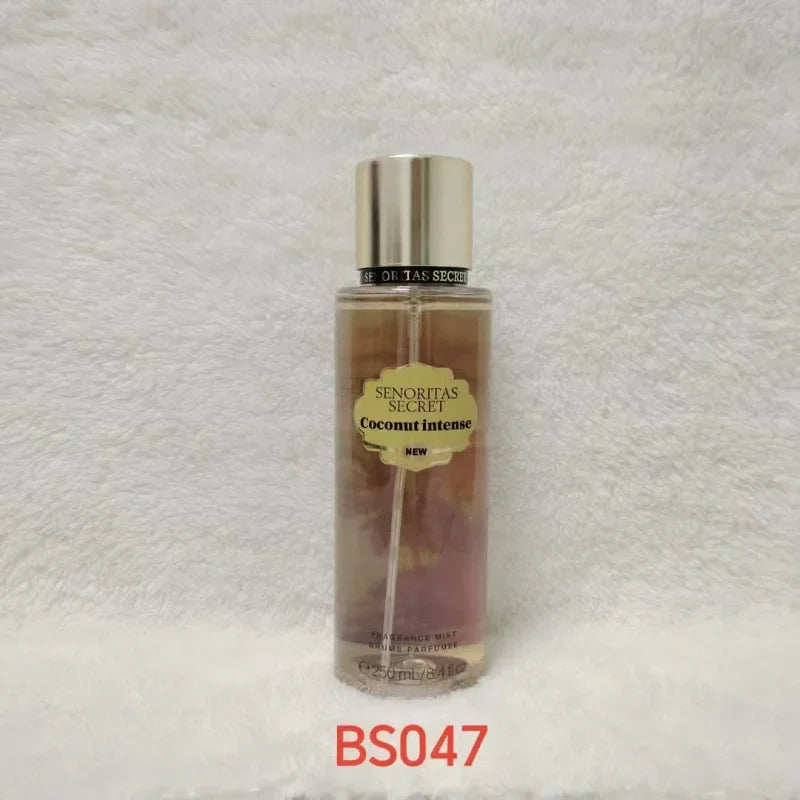 Floral Fruit Fragrance Mist Women Body Spray Vanilla Scent 250ml