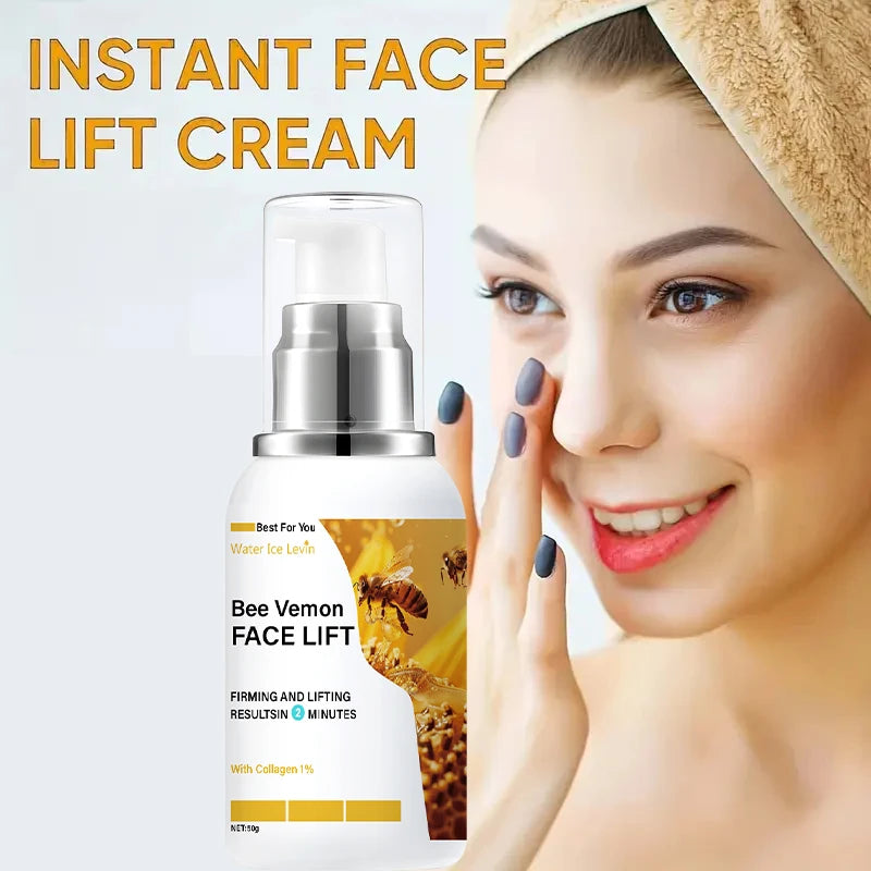 Bee Venom Face and Neck Cream Moisturizing Anti Aging Firming Lotion