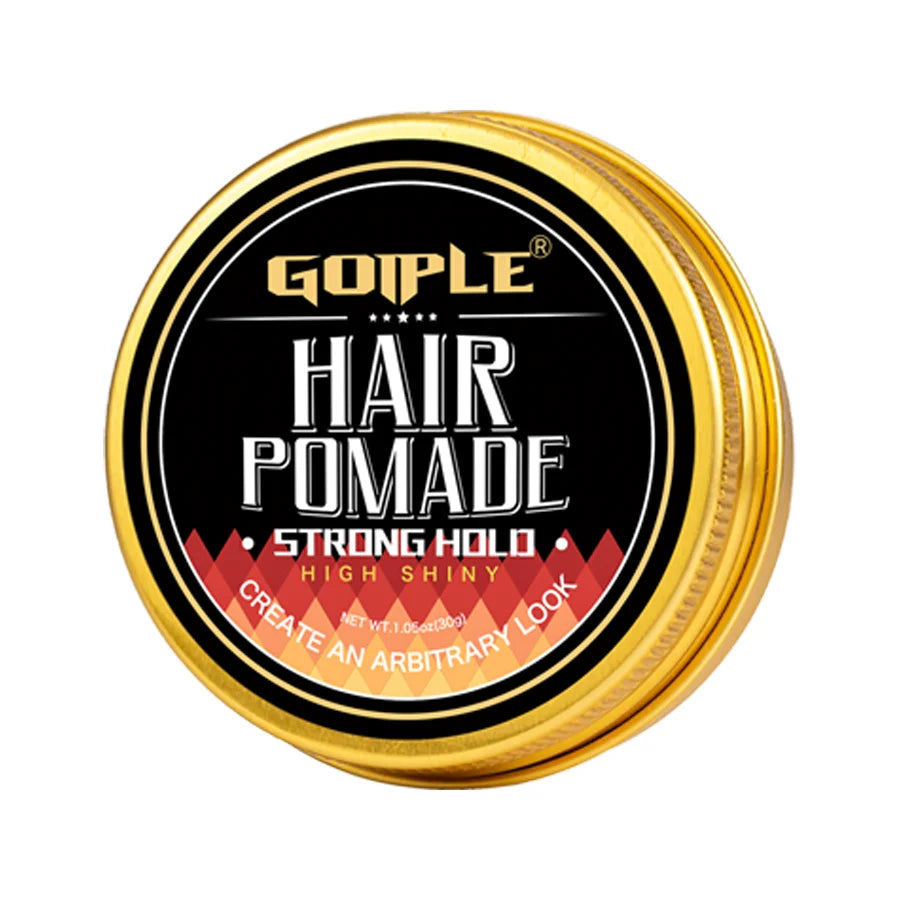 Goiple 360 Wave Shampoo and Strong Hold Hair Pomade Styling Set - 19