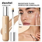 Full Coverage Waterproof Liquid Concealer for Dark Circles and Blemishes