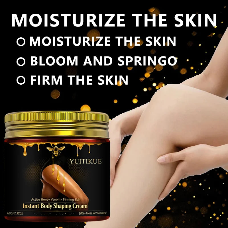 YUITIKUE Bee Venom Body Shaping Cream Firming Moisturizing Lotion - 5