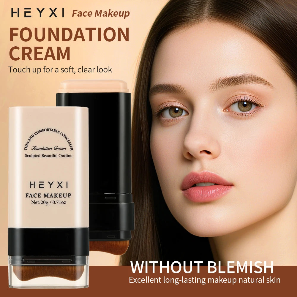 HEYXI Foundation Stick Long Lasting Moisturizing Concealer Makeup - 7