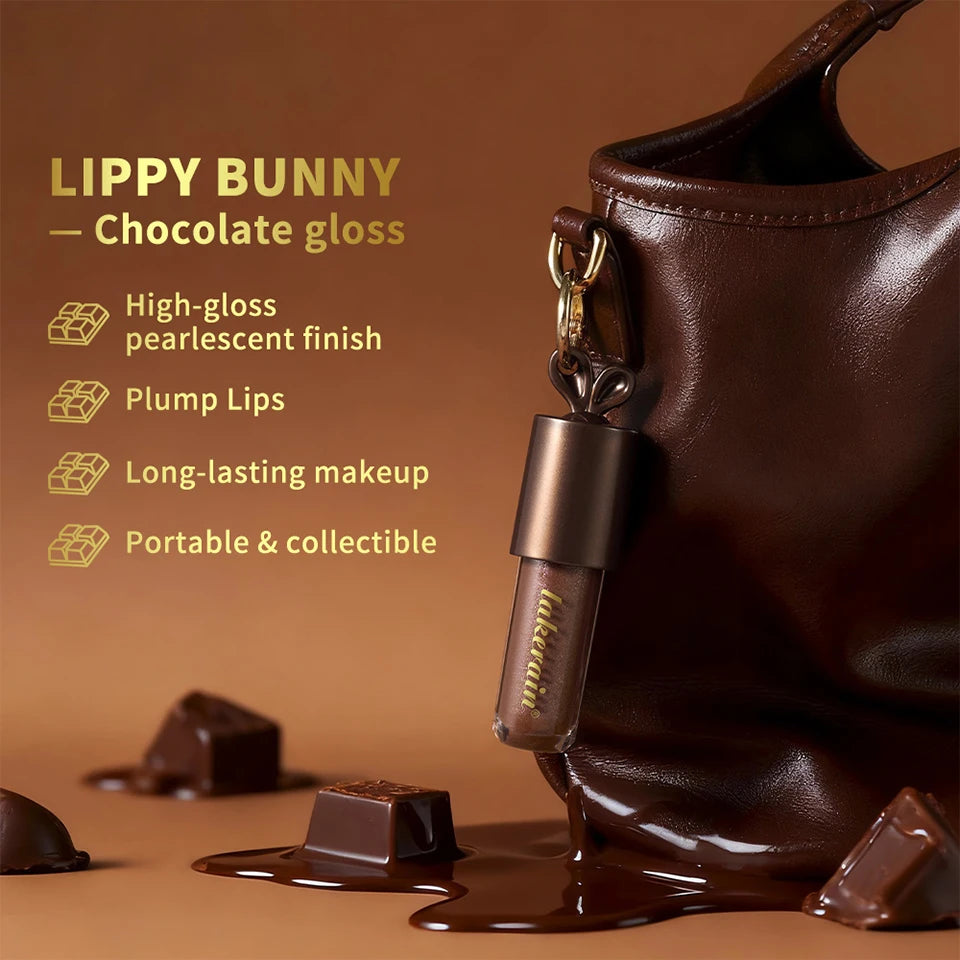 Chocolate Glow Moisturizing Plumping Lip Gloss