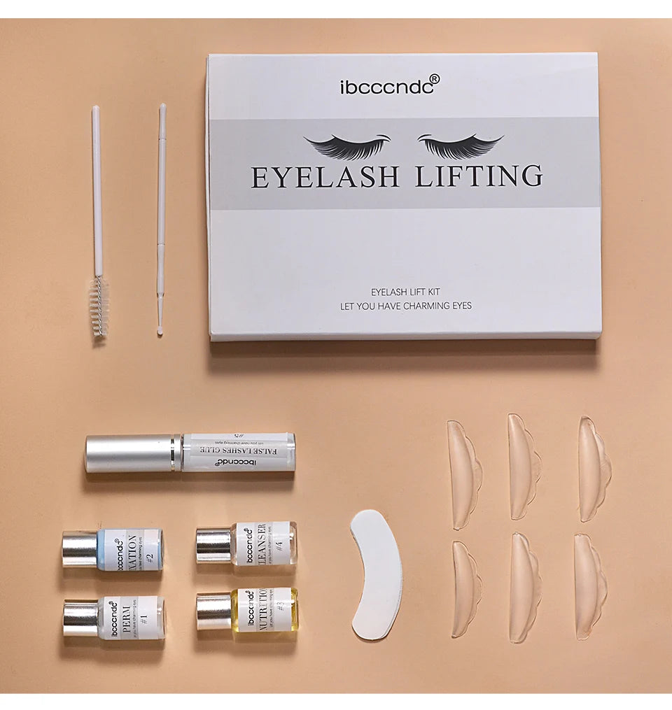 Professional Eyelash Lifting and Perming Kit for Home Use