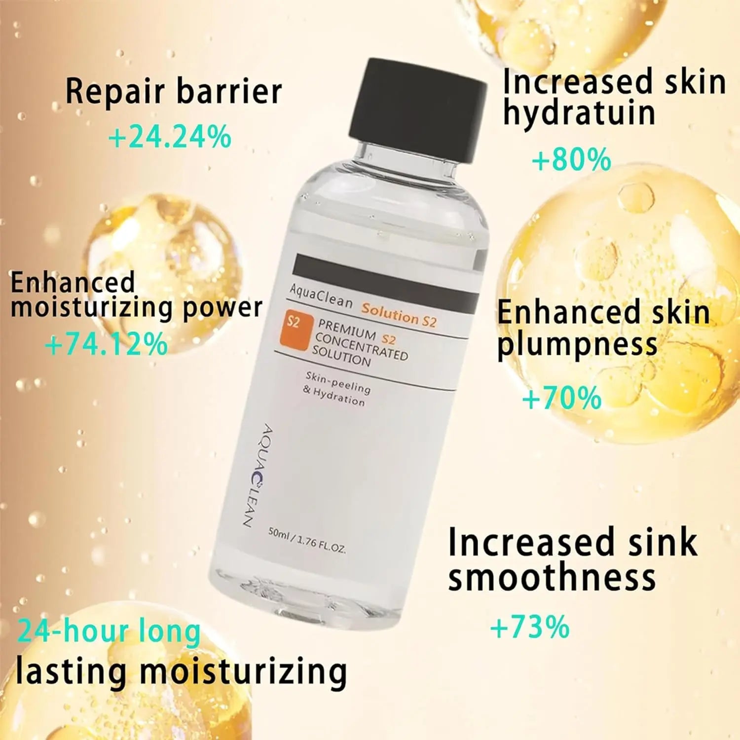 3 Bottle Aqua Peeling Facial Care Concentrate Solution Set S1 S2 S3 - 7