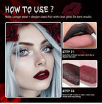 Bloody Matte Lip Stain for Halloween and Theatrical Makeup