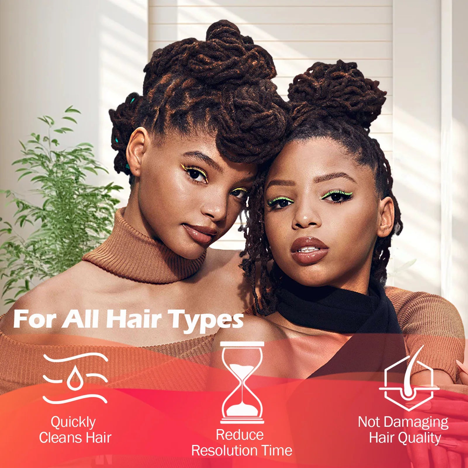 Goiple 2 in 1 Apple Cider Vinegar Shampoo and Conditioner for Locs - 6
