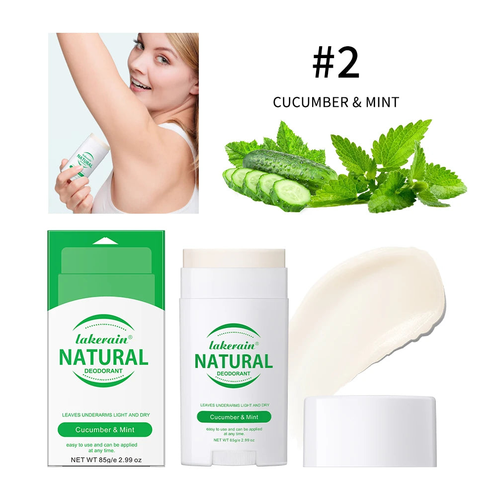 Natural Solid Deodorant Stick for Long-Lasting Freshness