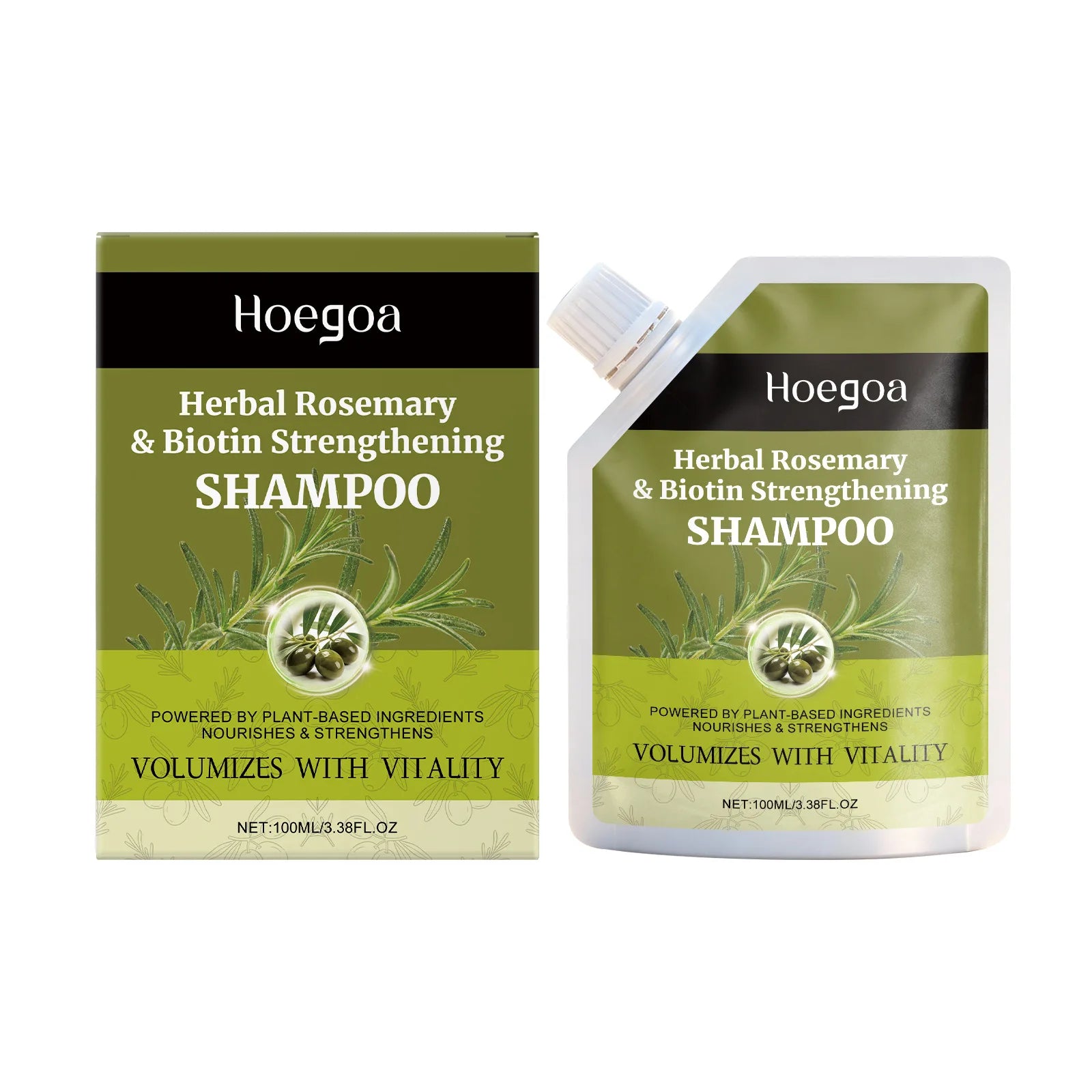 Herbal Rosemary and Biotin Strengthening Shampoo 100ml - 16