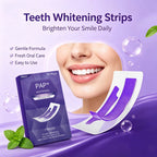 Peroxide-Free Teeth Whitening Strips for Sensitive Teeth