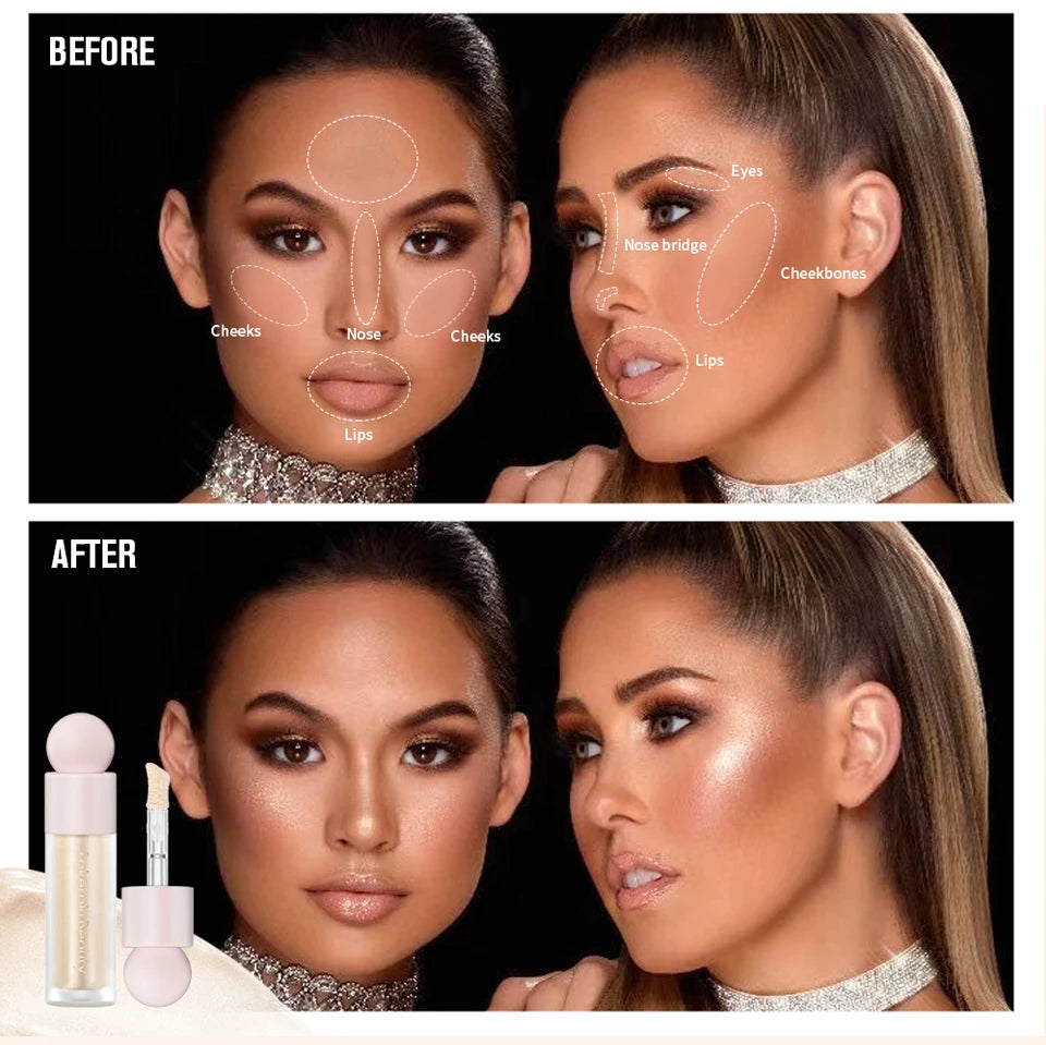Liquid Highlighter for Radiant Glow and Natural Skin Brightening