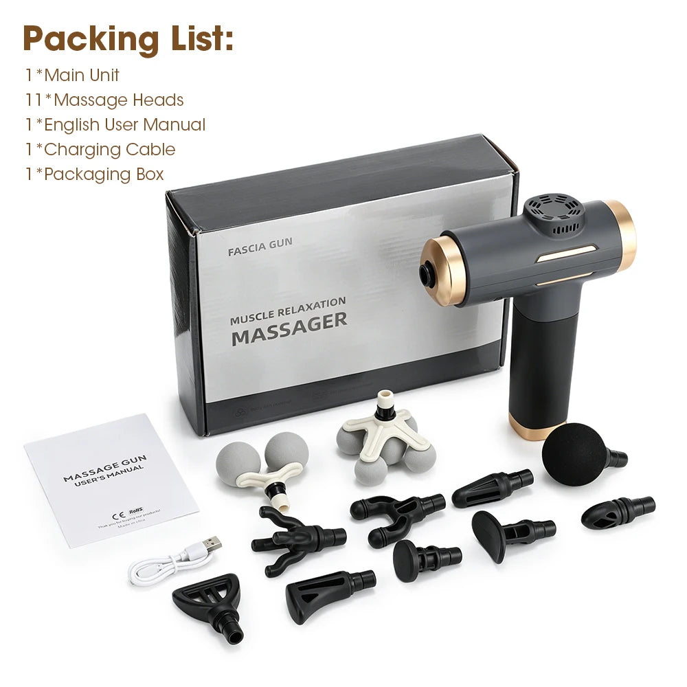 Electric Deep Tissue Percussion Muscle Massage Gun