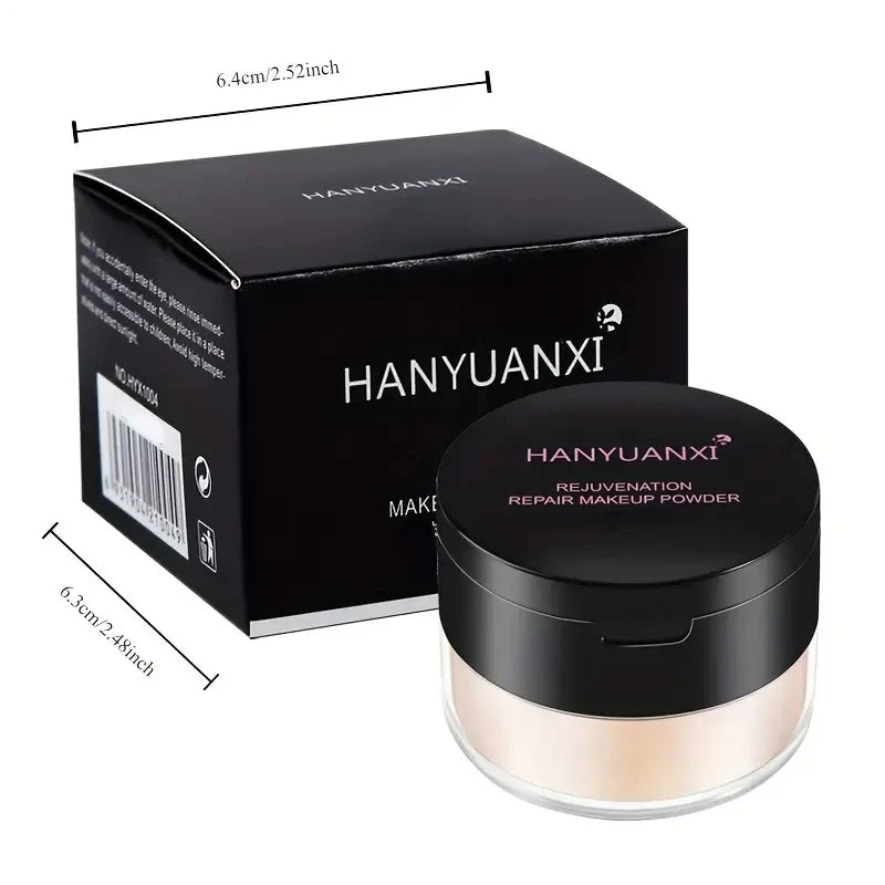 Hanyuanxi Matte Loose Powder Waterproof Long Lasting Finishing Powder - 4