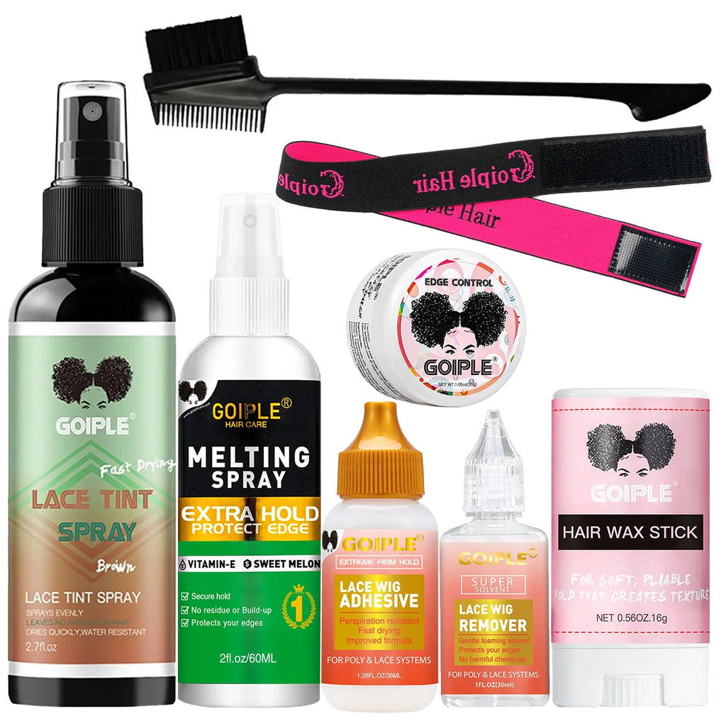 Goiple Lace Wig Tint and Adhesive Styling Kit for Flawless Installs