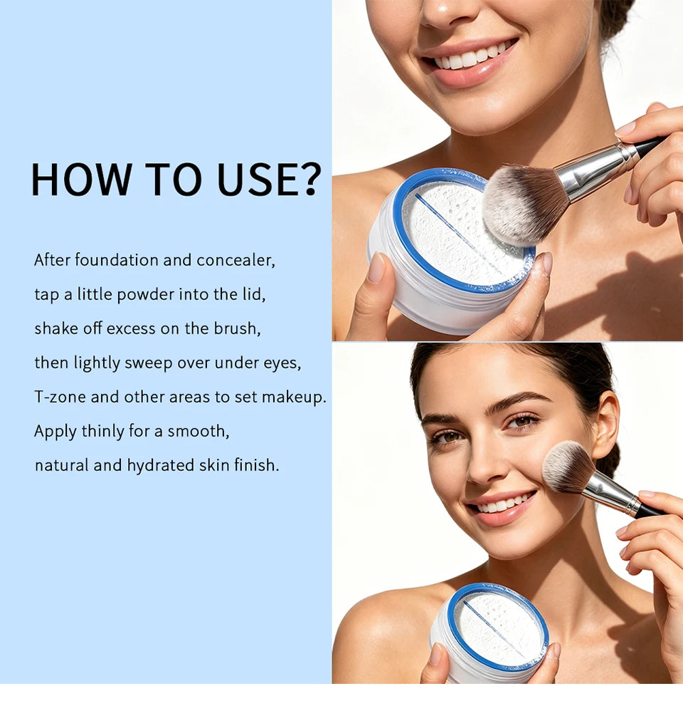 Oil Control Loose Setting Powder for Pore Blurring and Matte Finish - 13