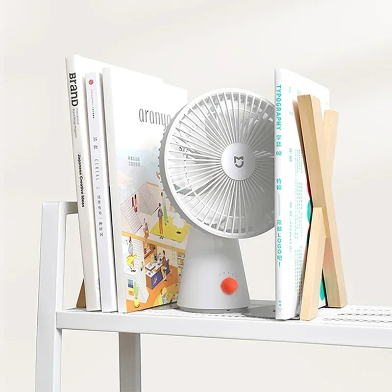 Mijia Portable Desk Fan Rechargeable USB Handheld Cooling Mini Fan