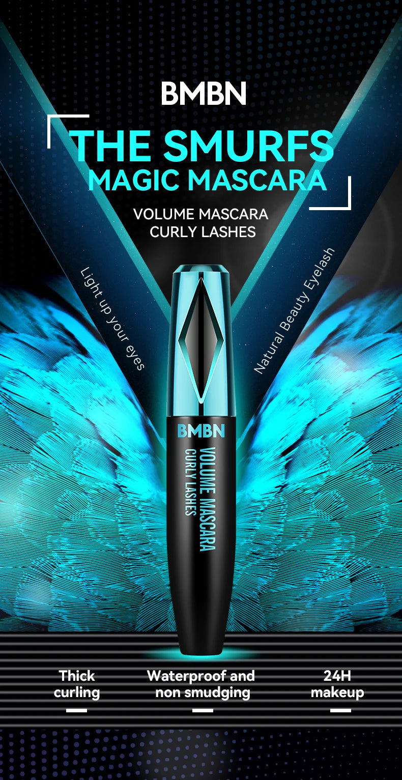 BMBN Waterproof Mascara Long Lasting Thickening and Curling Lash Makeup
