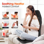 Full Body Vibrating Massage Chair Cushion with Heat