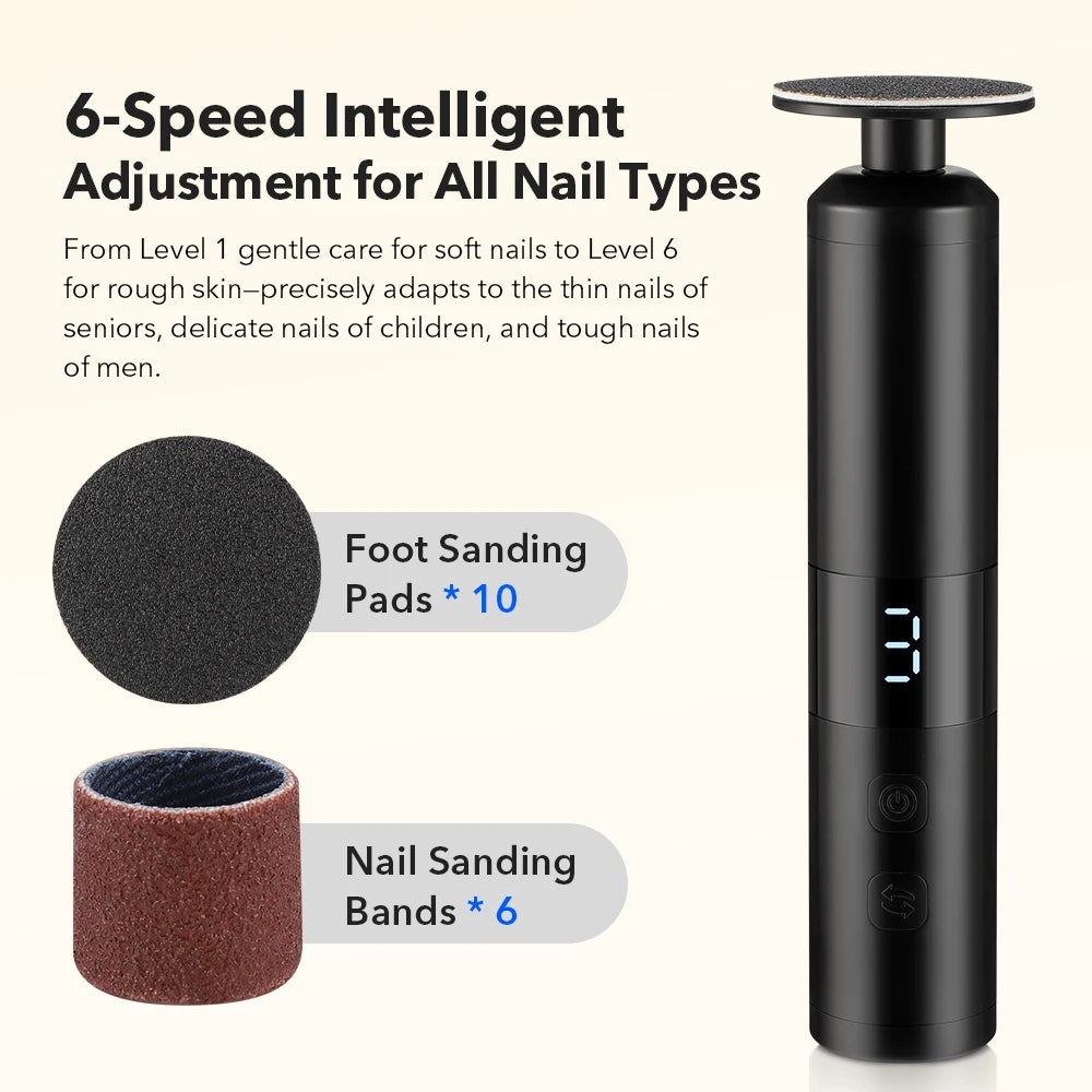 Electric Callus Remover for Smooth Feet and Heel Care