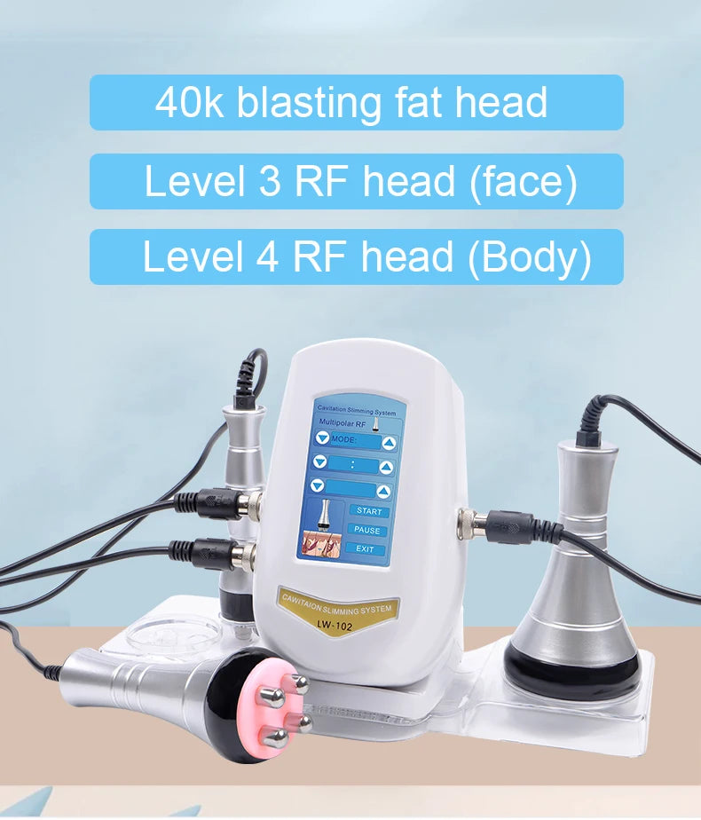 40K Ultrasonic Cavitation and RF Body Slimming Device - 12