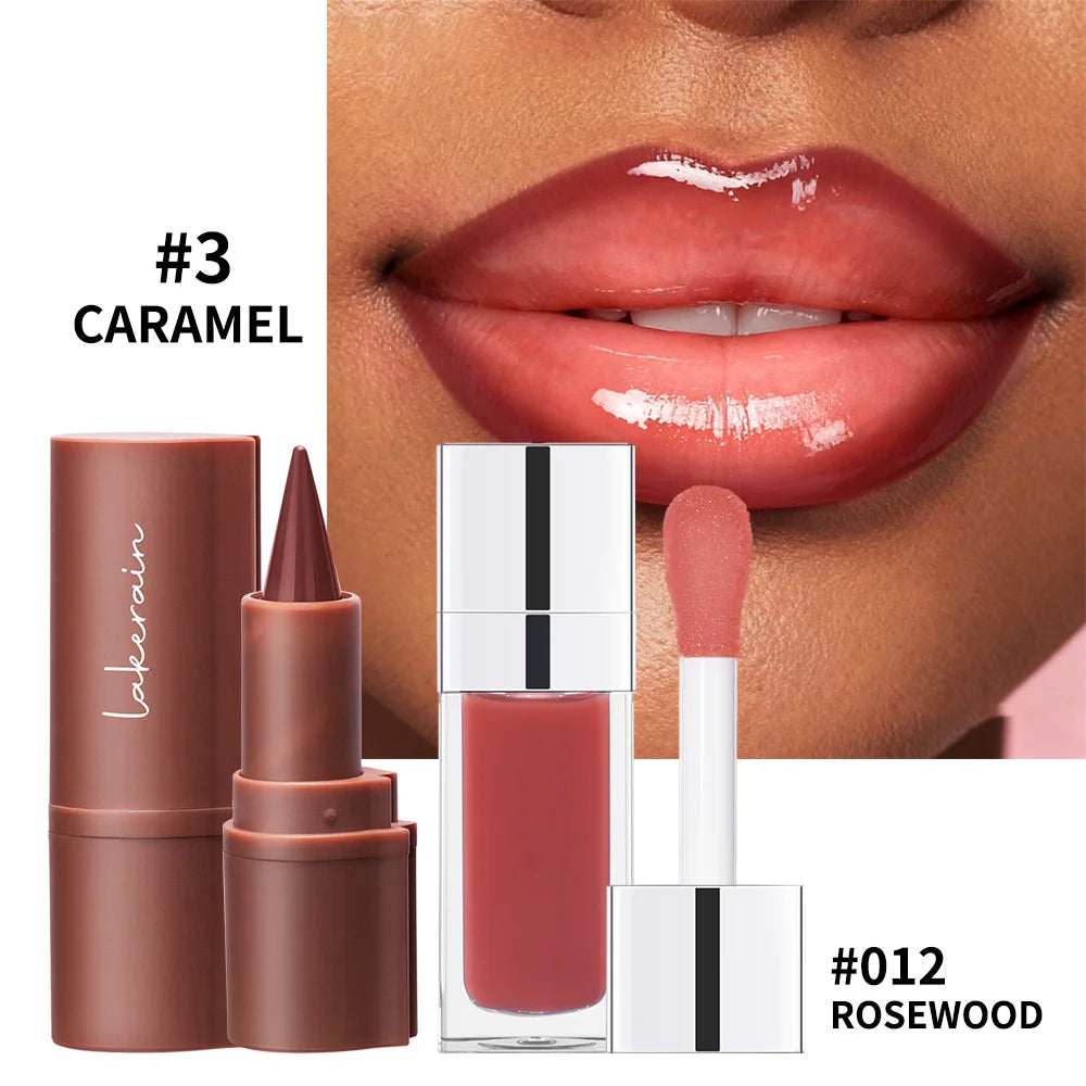 Hydrating Lip Liner and Gloss Makeup Set