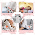Heated Cat Hand Warmer Pillow with 5 Heat Settings