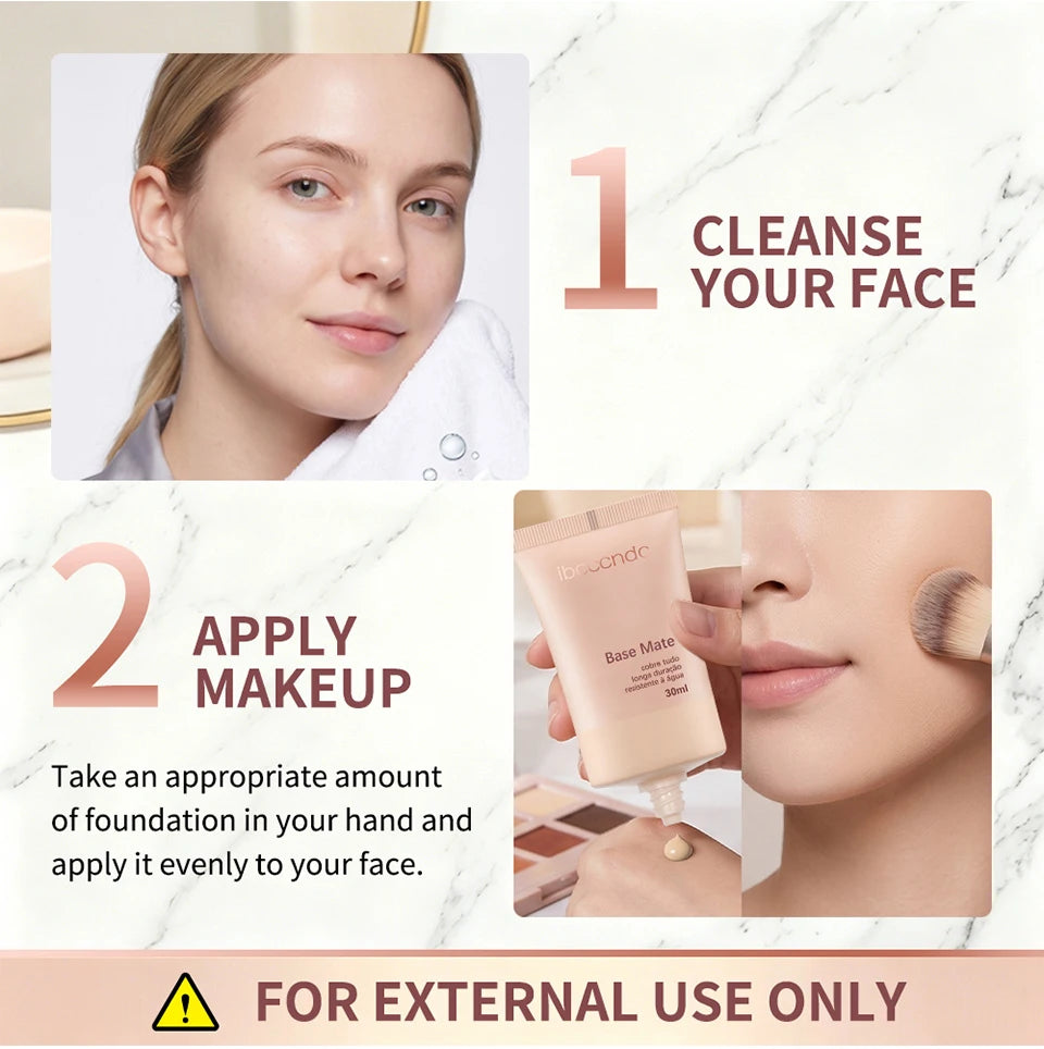 Long-Lasting Matte Liquid Foundation for Flawless Natural Coverage