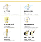 Professional Eyebrow Lamination and Tinting Kit