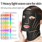 7-Color LED Face and Neck Rejuvenation Light Therapy Mask