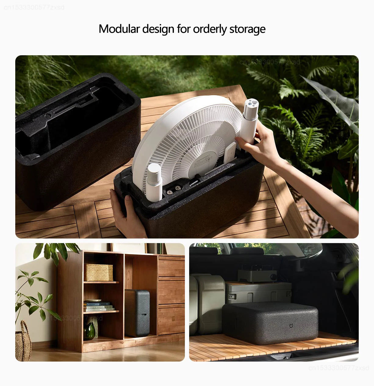 Mijia Smart DC Inverter Floor Fan Pro Ultra Thin Portable Pedestal Fan - 11
