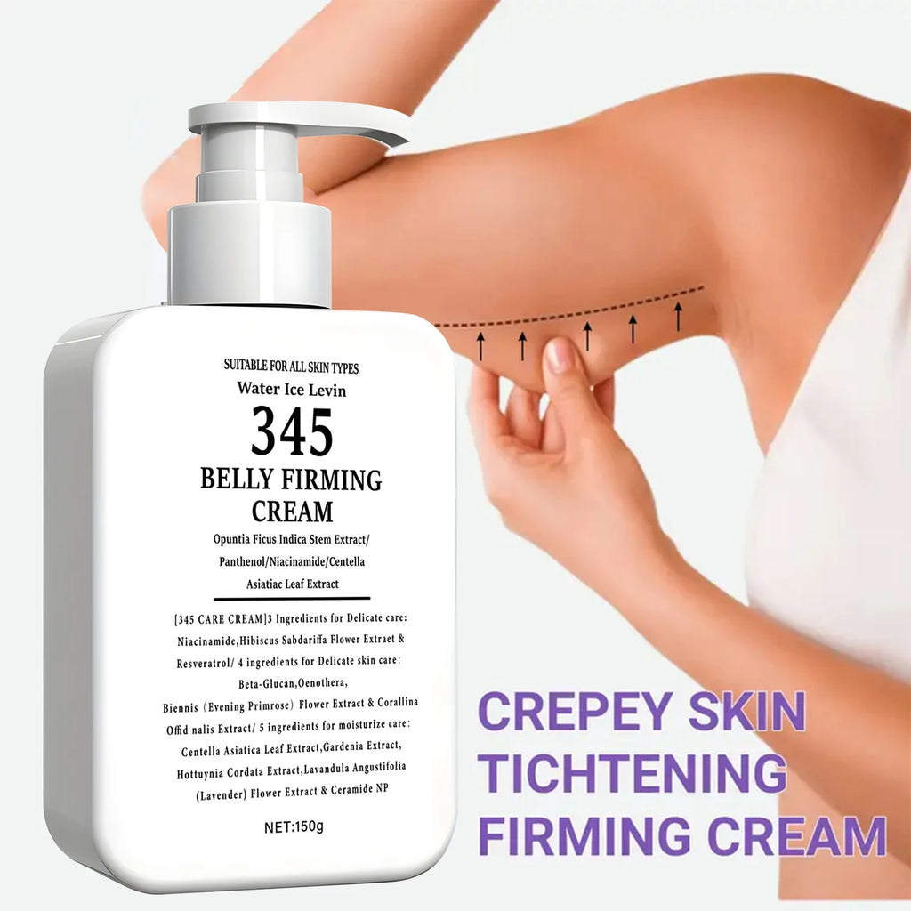 345 Belly Firming Cream Moisturizing Body Lotion with Niacinamide