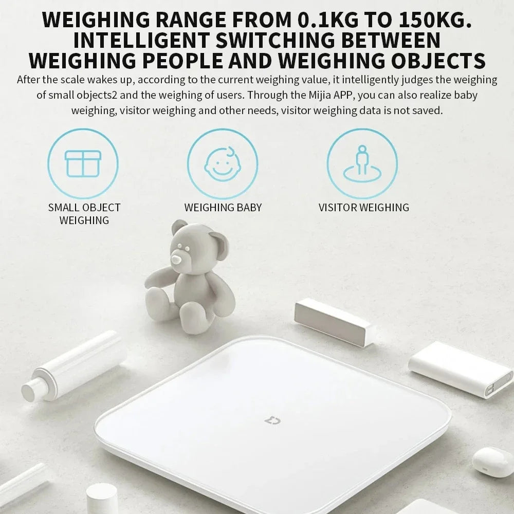 Mijia S200 Smart Weight Scale High Precision Body Balance Analyzer
