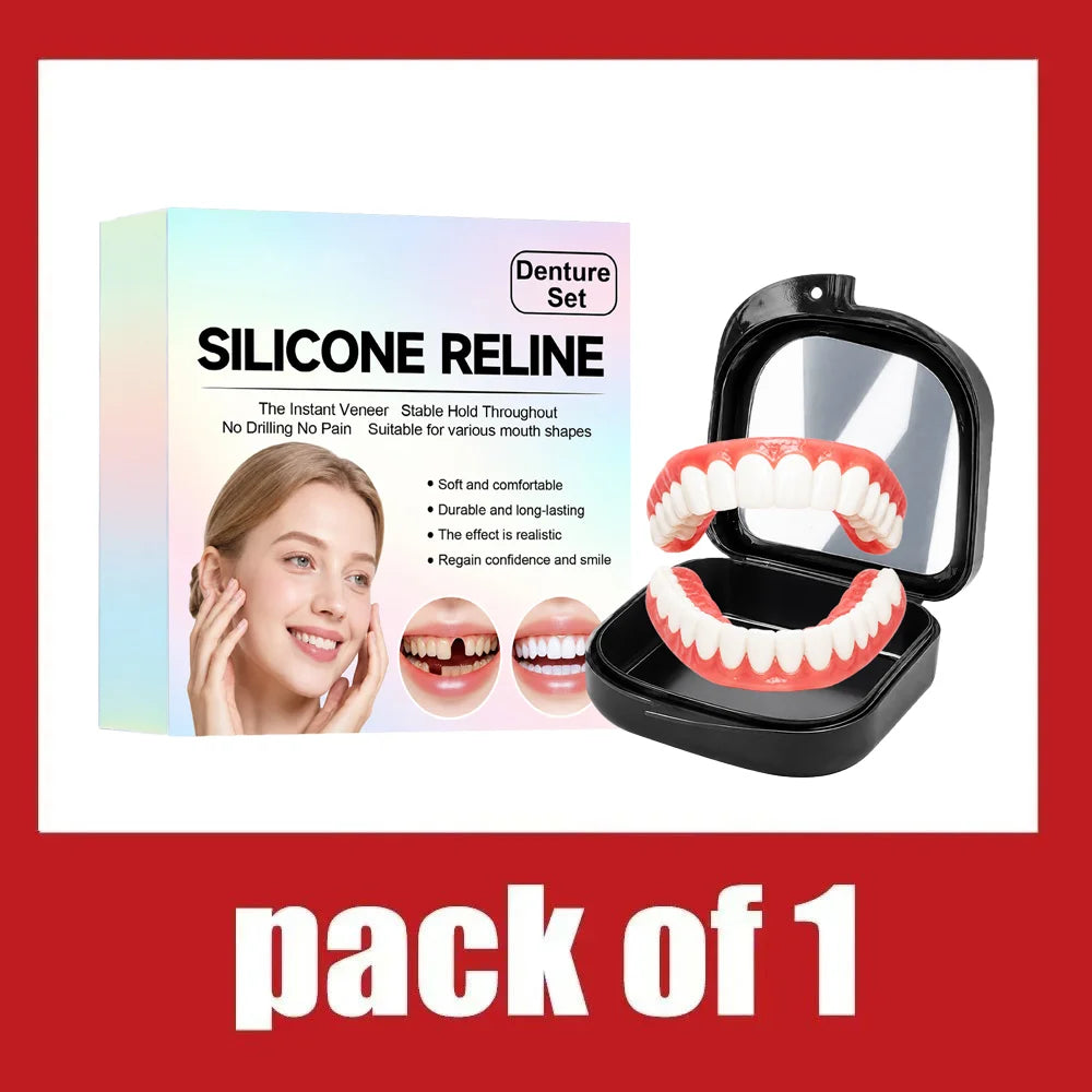 Comfort Fit Silicone Dentures for Instant Smile Correction - 14