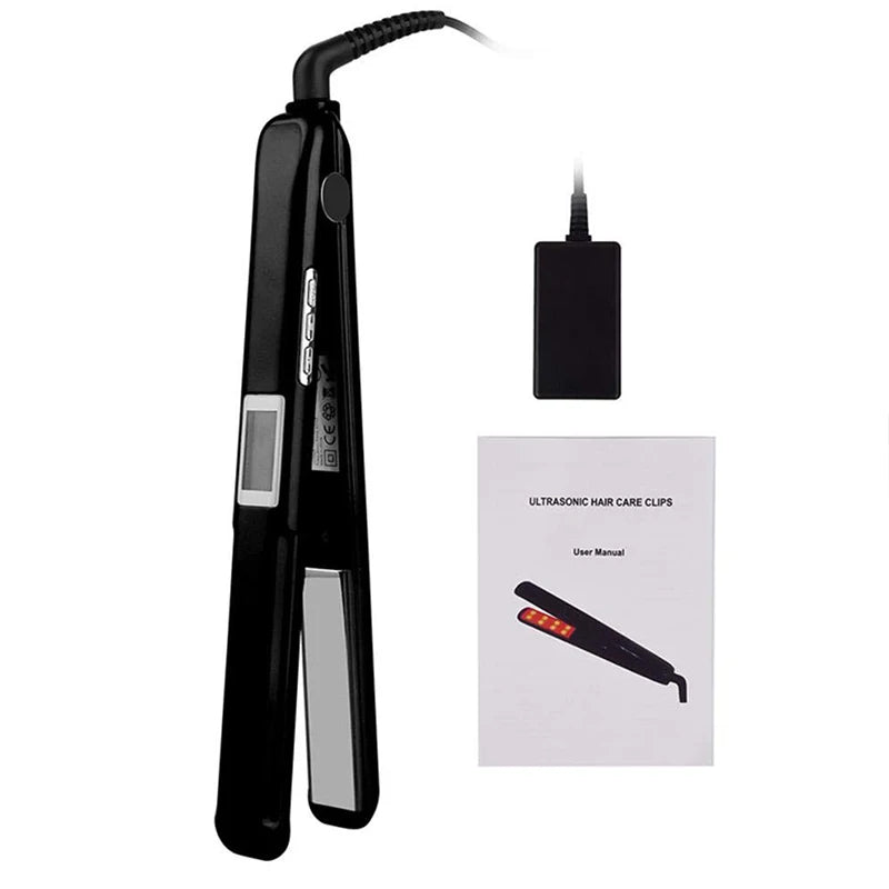 Infrared Ultrasonic Hair Care Iron Professional Deep Repair Straightener - 5