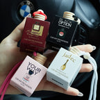 Car Air Freshener Hanging Perfume Diffuser Bottle for Vehicle Interior