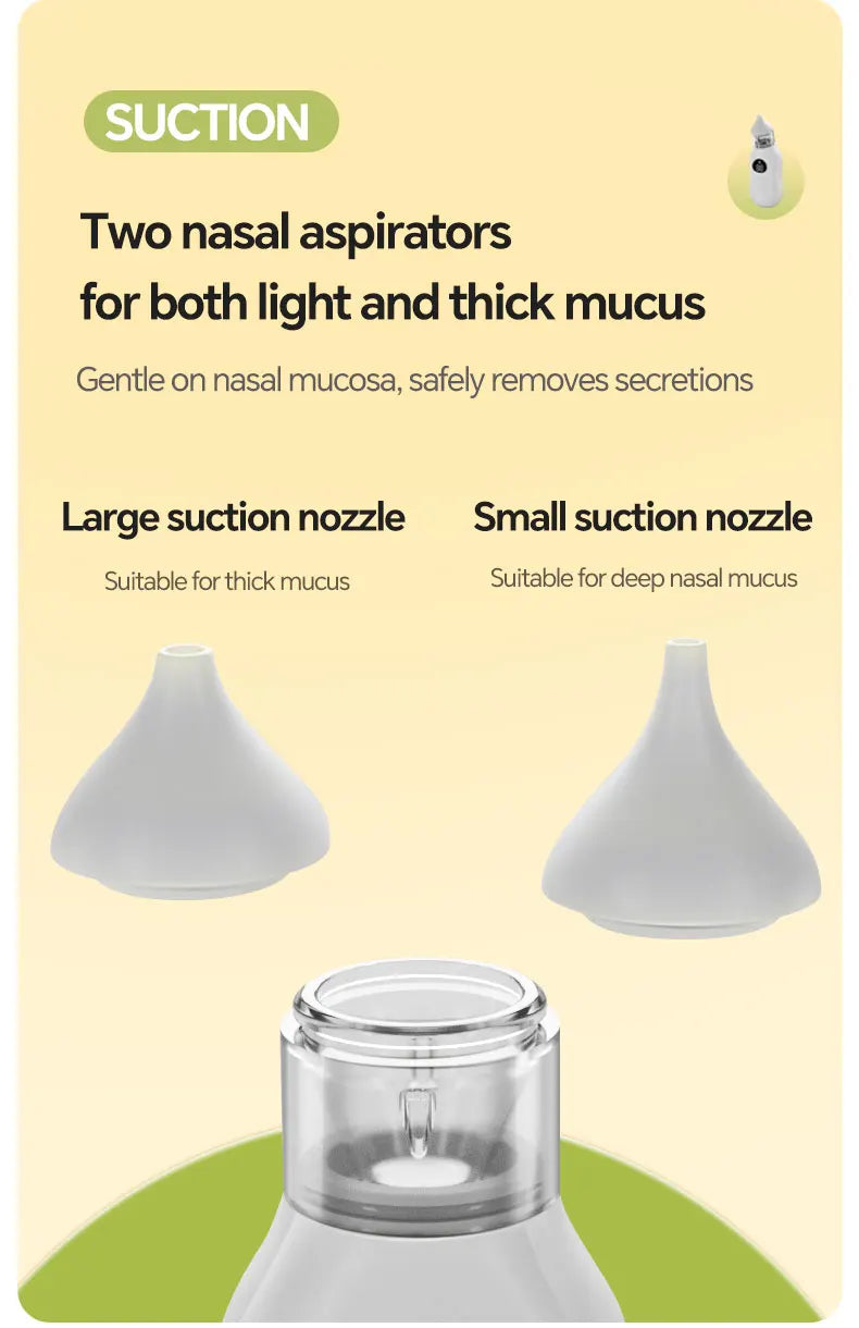 Electric Baby Nasal Aspirator with Adjustable Suction
